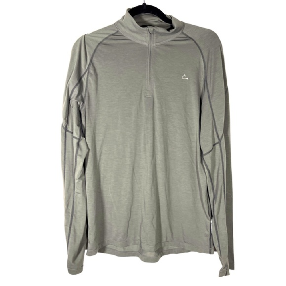 PARADOX Mens 1/4 Zip Merino Blend Pullover Grey NWT‎ Size Small
